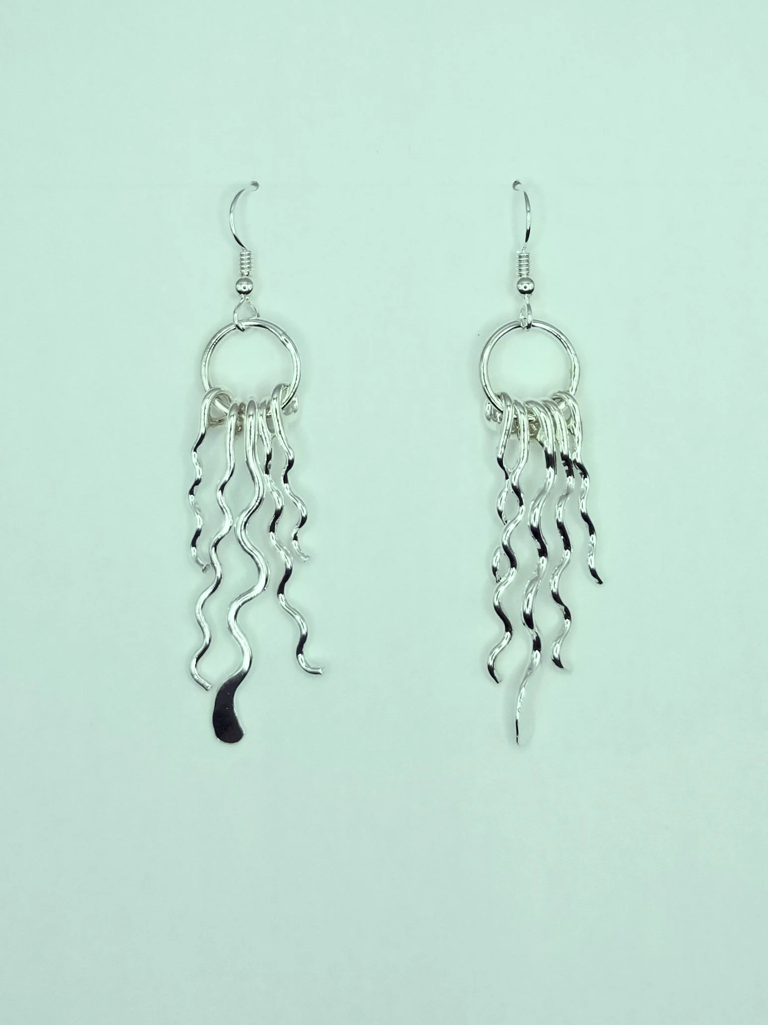 Ribbon Earrings — BG Silversmiths